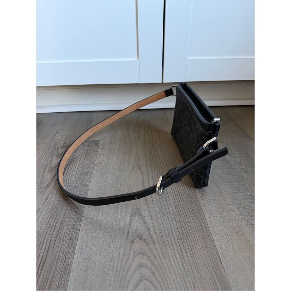Michael Kors Cooper Black Logo Belt Bag Purse - Picture 8 of 10